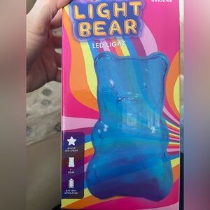 Light Bear LED Plush - Blue